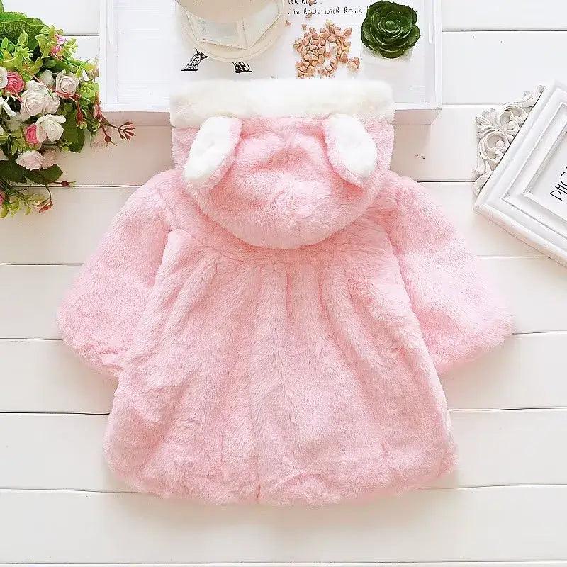 Casaco de Menina Pelúcia - Loja Conjunto Infantil