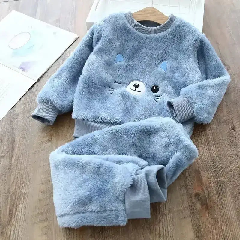 Pijamas Infantis de Inverno  de 2 a 6 Anos - Loja Conjunto Infantil