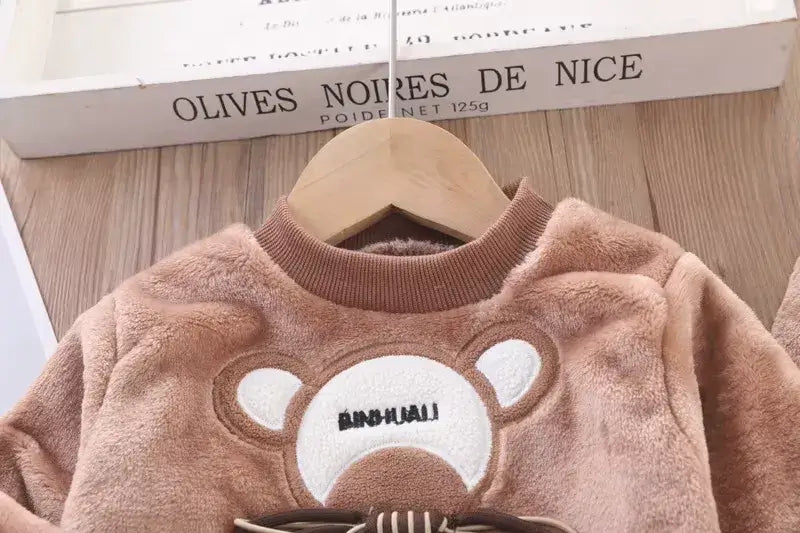 Pijamas Inverno Meninos Meninas 2PCS - Loja Conjunto Infantil