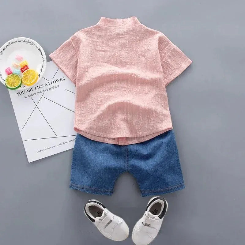 Roupa_Infantil_Menino_Rosa_Loja_Conjunto_Infantil