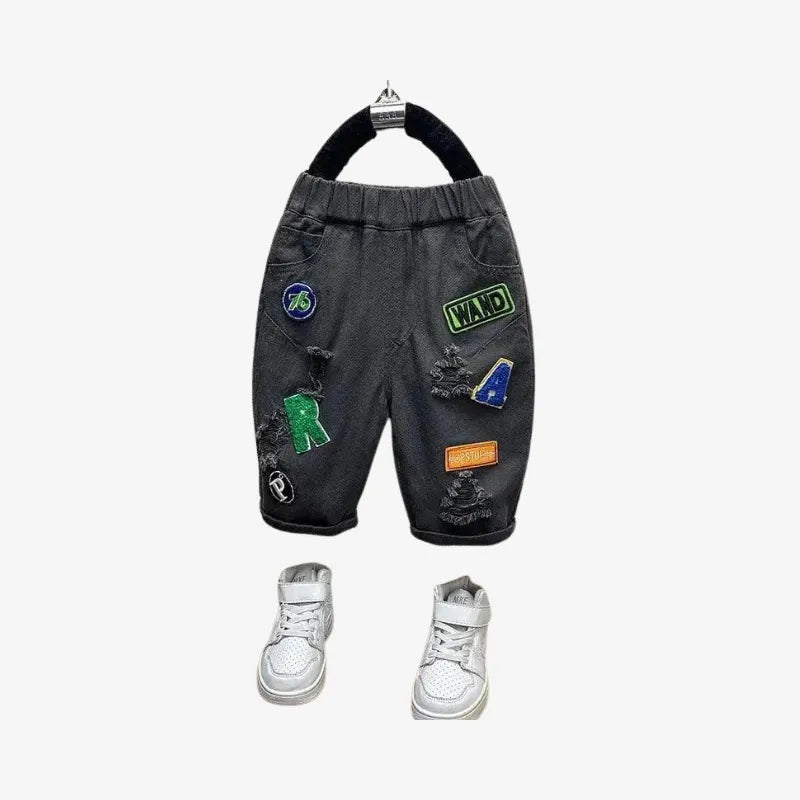 Shorts Infantis Perfurados - Loja Conjunto Infantil