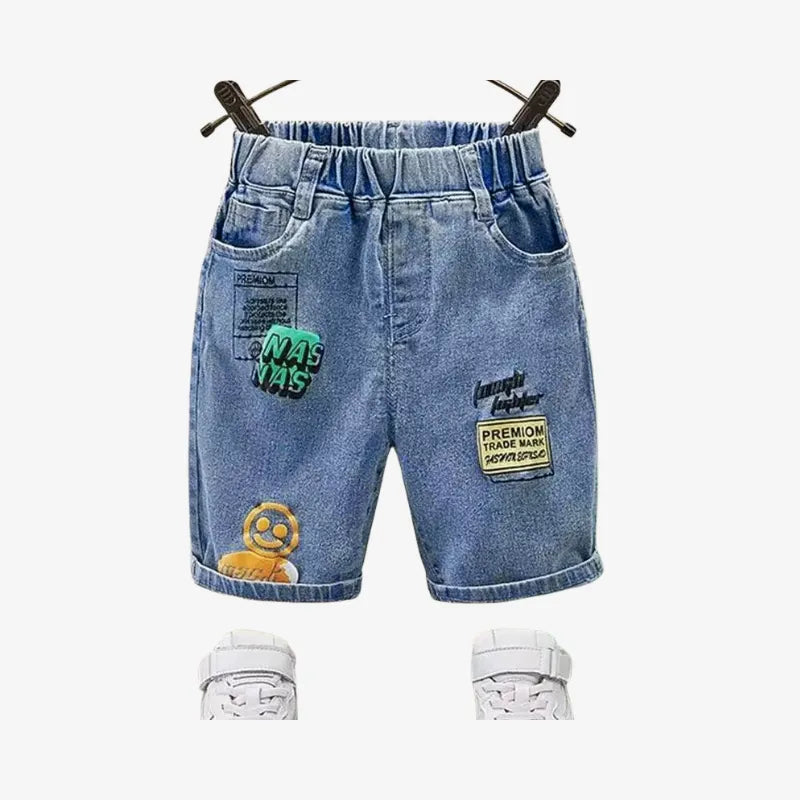 Shorts_Infantis_Verao_Meninos_Jeans
