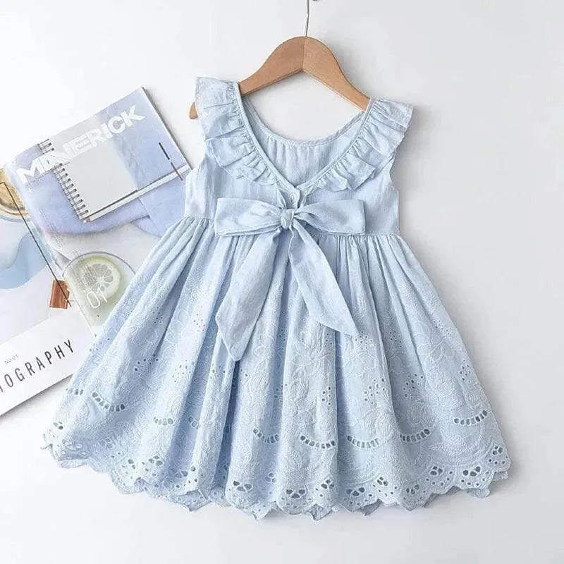 Vestido_Infantil_Azul_Loja_Conjunto_infantil