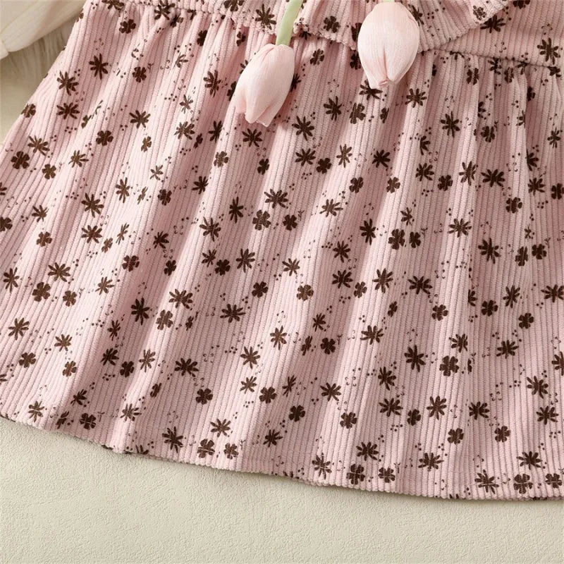 Vestido_Infantil_casual_de_aniversario_Conjunto_infantil