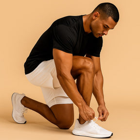 Shorts Dry-Fit™ de Compressão CJ - COMPRE 1 LEVE 2