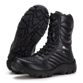 Bota Masculina Militar com Palmilha em Gel - (Promoção de Inverno 2026)