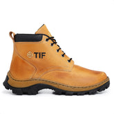 Bota Coturno Masculina com Design Robusto Estilo Sofisticado