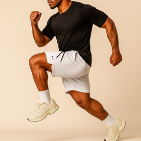 Shorts Dry-Fit™ de Compressão CJ - COMPRE 1 LEVE 2
