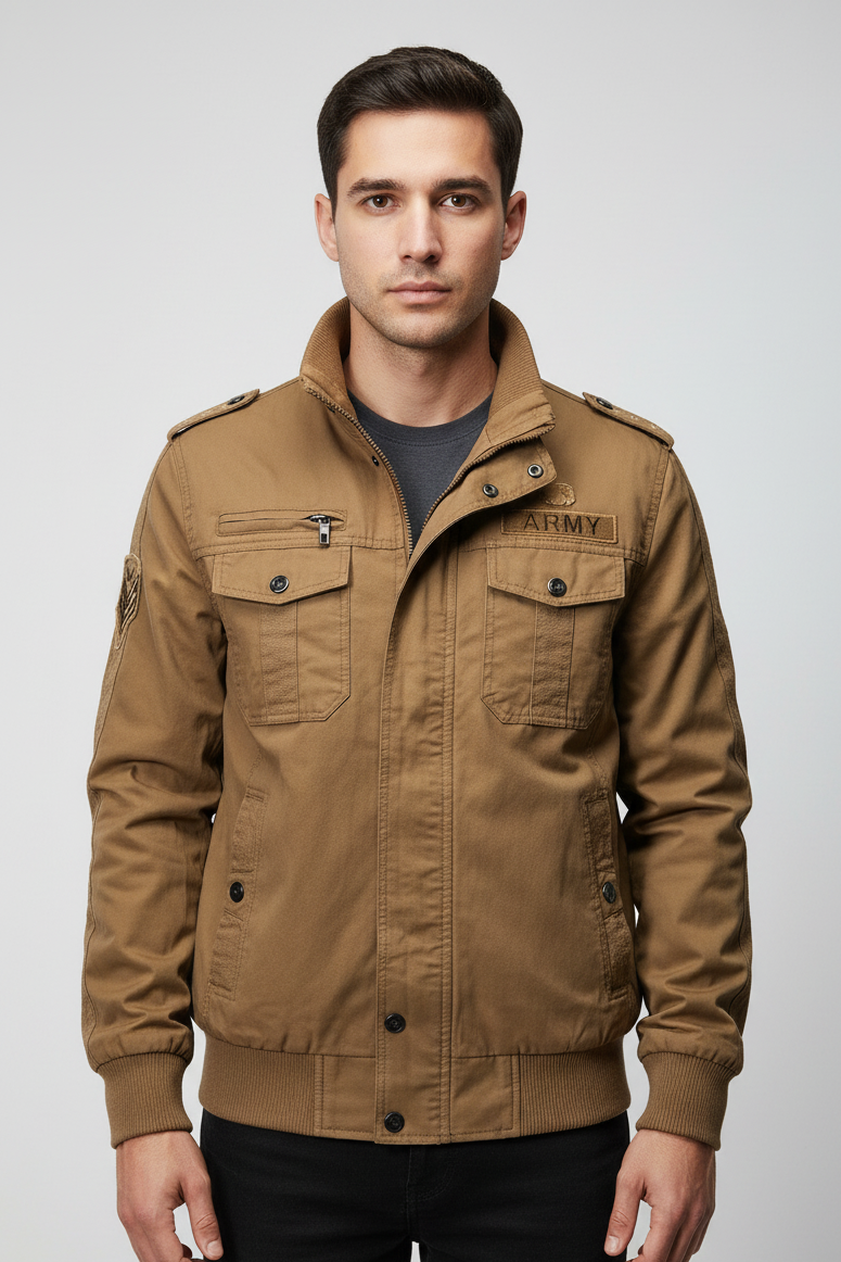 Jaqueta Masculina Inverno - Militar