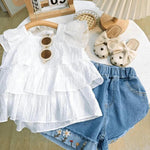 Conjuntinho Infantil Feminino - Moda Estilosa e Confortável - Loja Conjunto Infantil