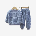 Conjunto Pijama Outono Inverno Espessado - Loja Conjunto Infantil