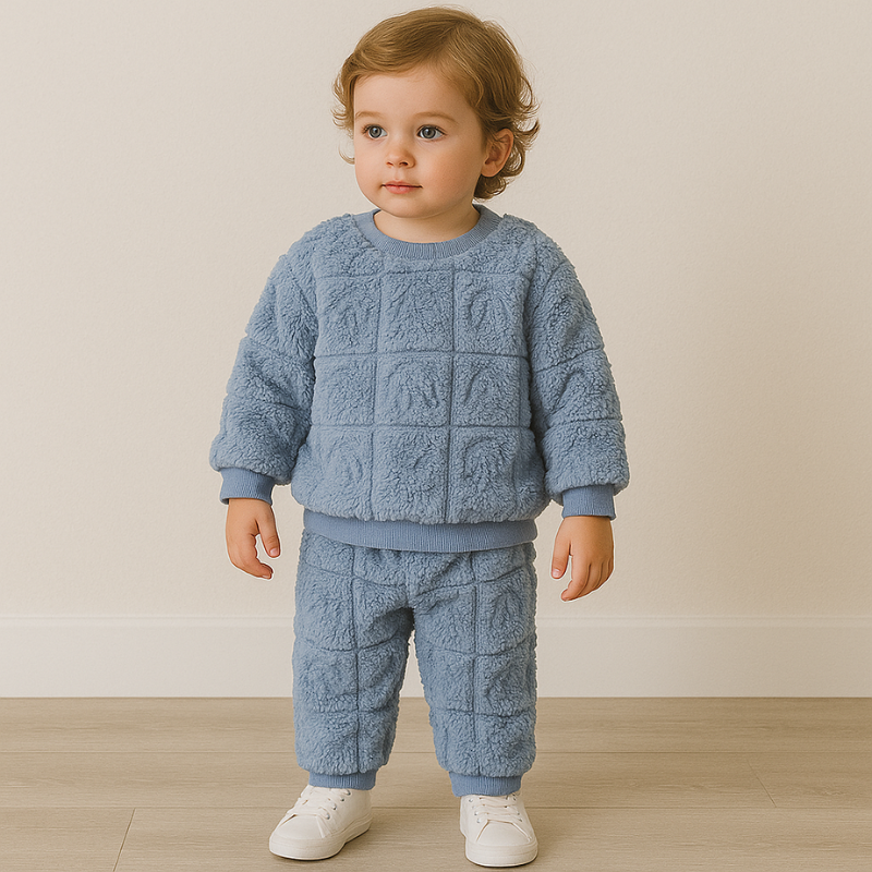 Conjunto Pijama Outono Inverno Espessado - Loja Conjunto Infantil