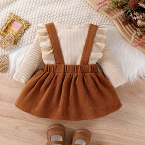 Conjunto_Feminino_de_2_Pecas_0_a_1_Ano_conjunto_infantil_marrom