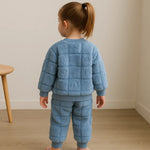 Pijamas de Flanela Outono Inverno  Meninos e Meninas - Loja Conjunto Infantil