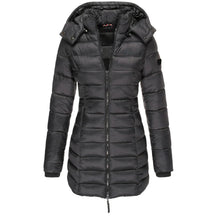 Casaco Feminino de Inverno com Capuz e Zíper - Acolhedor, Elegante e Leve