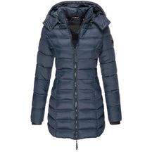 Casaco Feminino de Inverno com Capuz e Zíper - Acolhedor, Elegante e Leve