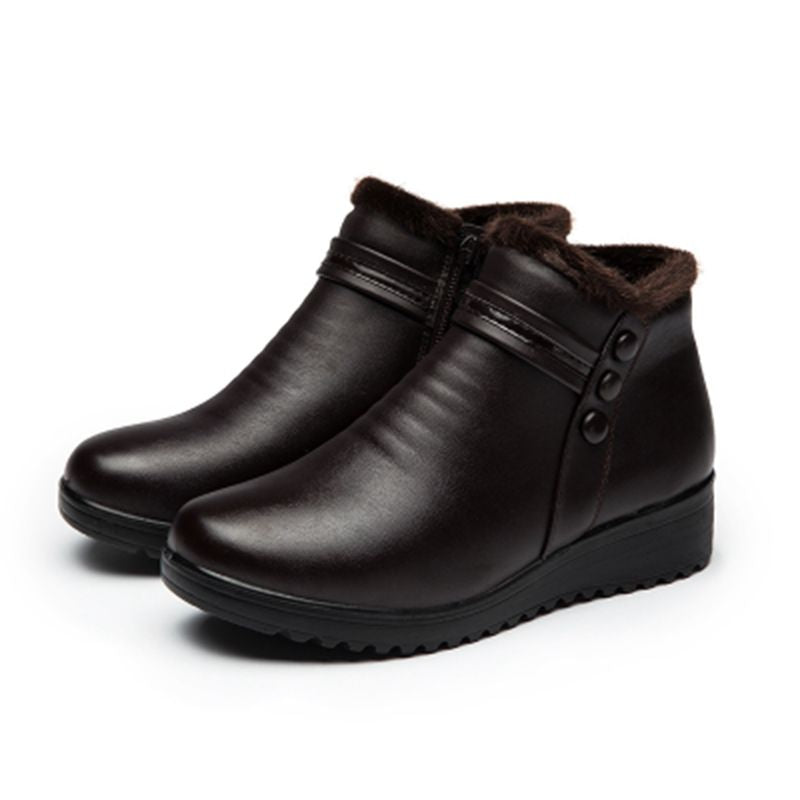 Bota Couro de Inverno Peluciado Masculino - (Promoção de Inverno 2026)