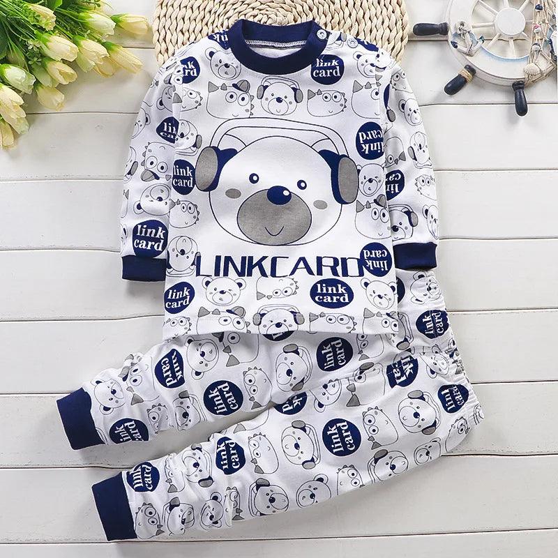 Roupa Para Bebe Menino Algodão Outono - Loja Conjunto Infantil