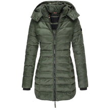 Casaco Feminino de Inverno com Capuz e Zíper - Acolhedor, Elegante e Leve