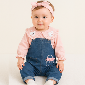 Macacão Bebe Menina 0-4 Anos - Loja Conjunto Infantil