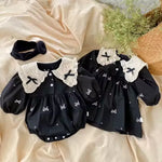 Macacao_para_Bebe_e_VestidoInfantil_Preto_Loja_Conjunto_Infantil