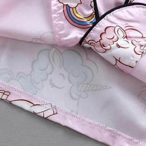 Pijama Infantil Unicórnio - Conforto e Magia para Suas Noites - Loja Conjunto Infantil