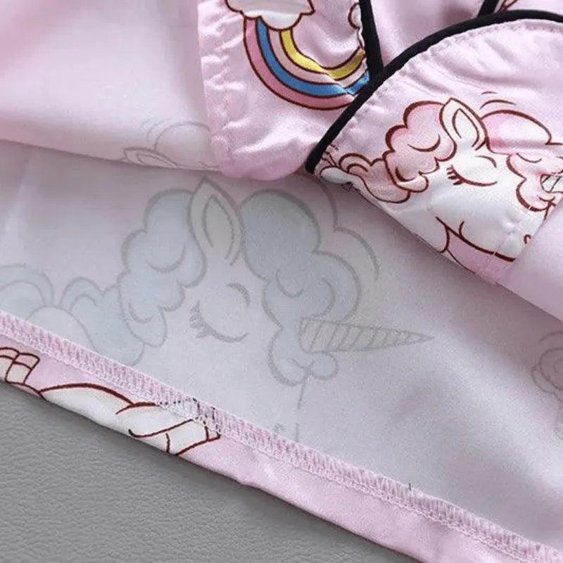 Pijama Infantil Unicórnio - Conforto e Magia para Suas Noites - Loja Conjunto Infantil