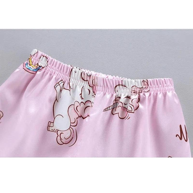 Pijama Infantil Unicórnio - Conforto e Magia para Suas Noites - Loja Conjunto Infantil