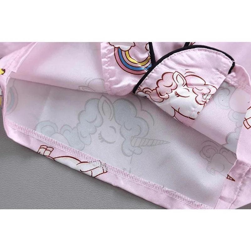 Pijama Infantil Unicórnio - Conforto e Magia para Suas Noites - Loja Conjunto Infantil