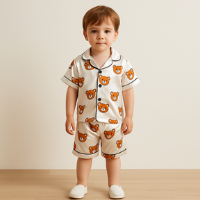 Pijama Infantil de Verão - Toque Suave - Loja Conjunto Infantil