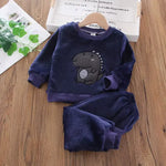 Pijamas Infantis de Inverno  de 2 a 6 Anos - Loja Conjunto Infantil