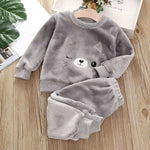 Pijamas Infantis de Inverno  de 2 a 6 Anos - Loja Conjunto Infantil
