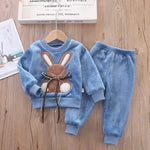 Pijamas Inverno Meninos Meninas 2PCS - Loja Conjunto Infantil