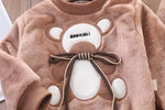 Pijamas Inverno Meninos Meninas 2PCS - Loja Conjunto Infantil
