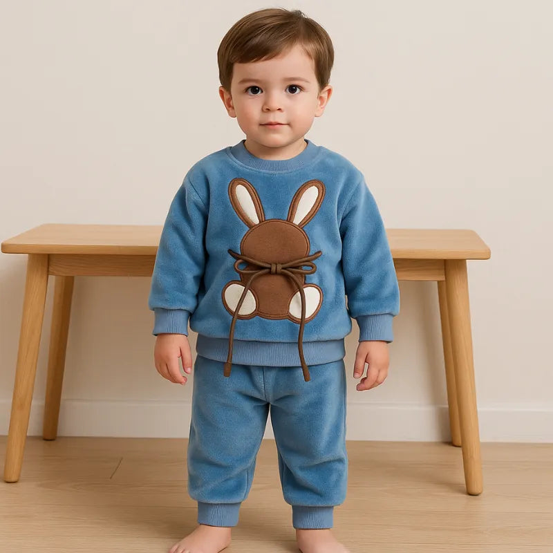 Pijamas Inverno Meninos Meninas 2PCS - Loja Conjunto Infantil