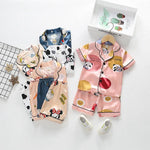 Pijamas Infantil de Cetim - Loja Conjunto Infantil