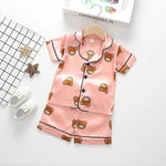 Pijamas Infantil de Cetim - Loja Conjunto Infantil