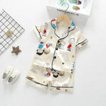 Pijamas Infantil de Cetim - Loja Conjunto Infantil