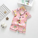 Pijamas Infantil de Cetim - Loja Conjunto Infantil