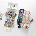 Pijamas Infantil de Cetim - Loja Conjunto Infantil