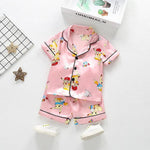 Pijamas Infantil de Cetim - Loja Conjunto Infantil