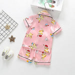 Pijamas Infantil de Cetim - Loja Conjunto Infantil