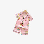 Pijamas Infantil de Cetim - Loja Conjunto Infantil