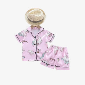 Pijama Infantil Unicórnio - Conforto e Magia para Suas Noites - Loja Conjunto Infantil
