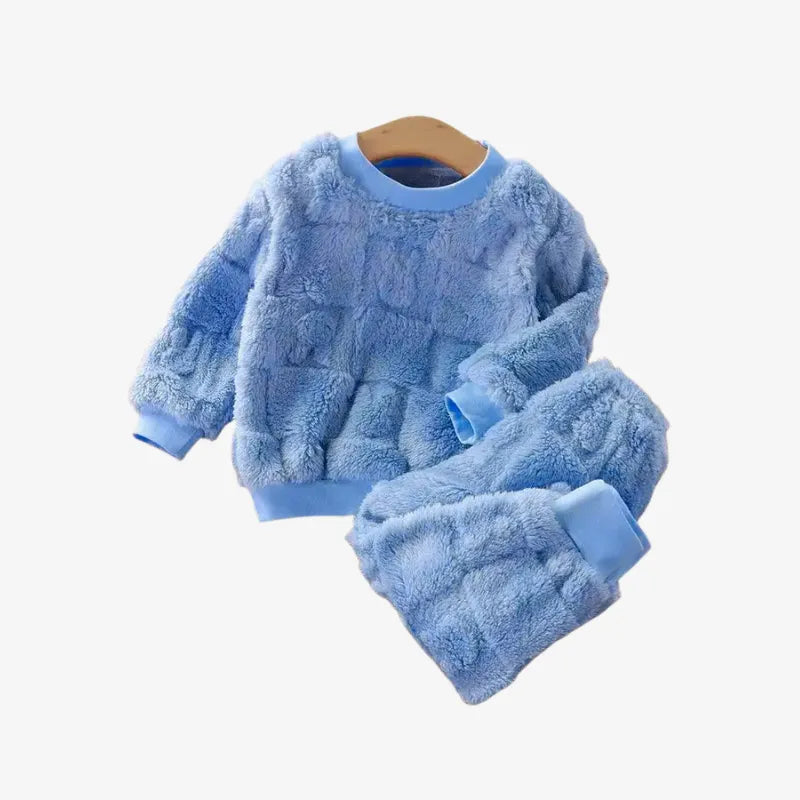 Pijamas de Flanela Outono Inverno  Meninos e Meninas - Loja Conjunto Infantil