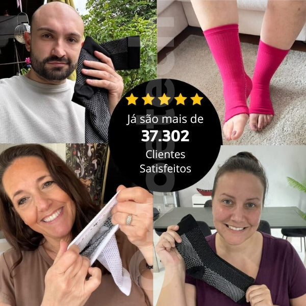 CJ Socks - Meias Compressiva Premium para Conforto Diário