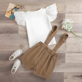 Roupa_Infantil_Feminina_Marron_Loja_Conjunto_Infantil