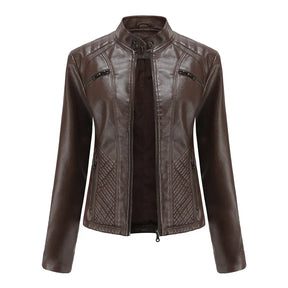 Jaqueta Feminina Casual com Zíper Estilo Streetwear - (Promoção de Inverno )
