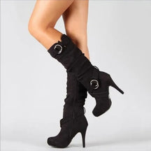 Bota Feminina Cano Alto Salto Fino (Promoção de Inverno )