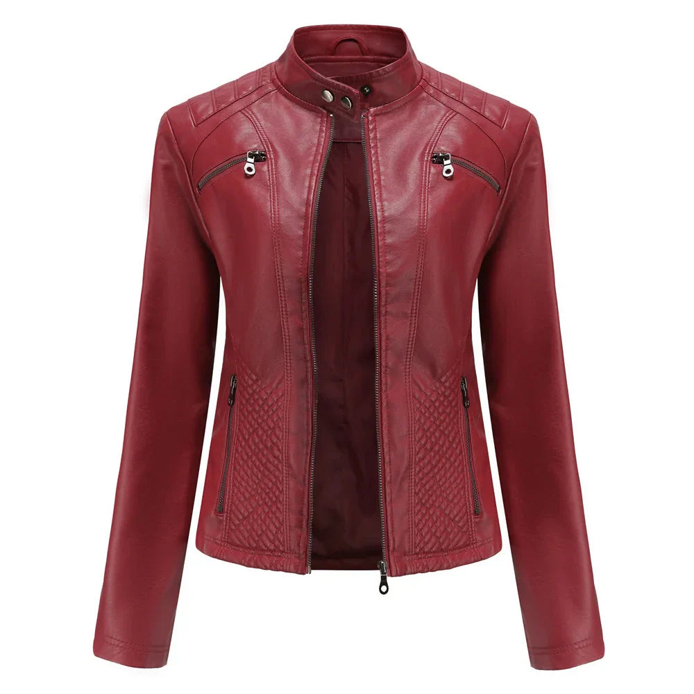 Jaqueta Feminina Casual com Zíper Estilo Streetwear - (Promoção de Inverno )